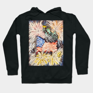 Macy’s 4th of July Fireworks Statue of Liberty Hoodie